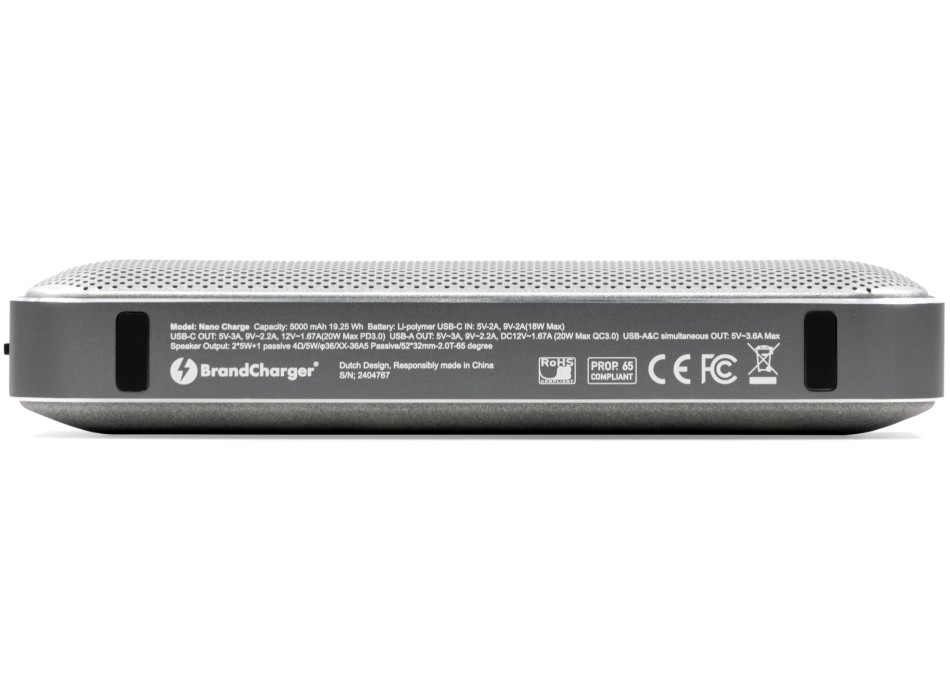 BrandCharger Nano Charge wireless speaker FullGadgets.com
