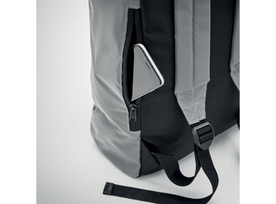 BRIGHT ROLLPACK - Zaino Rolltop riflettente FullGadgets.com
