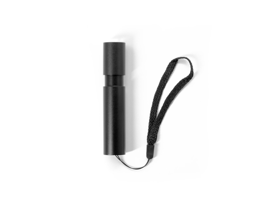 BRUCE. Torcia ricaricabile realizzata in alluminio riciclato (100% rAL) con punta estensibile di 30 mm FullGadgets.com