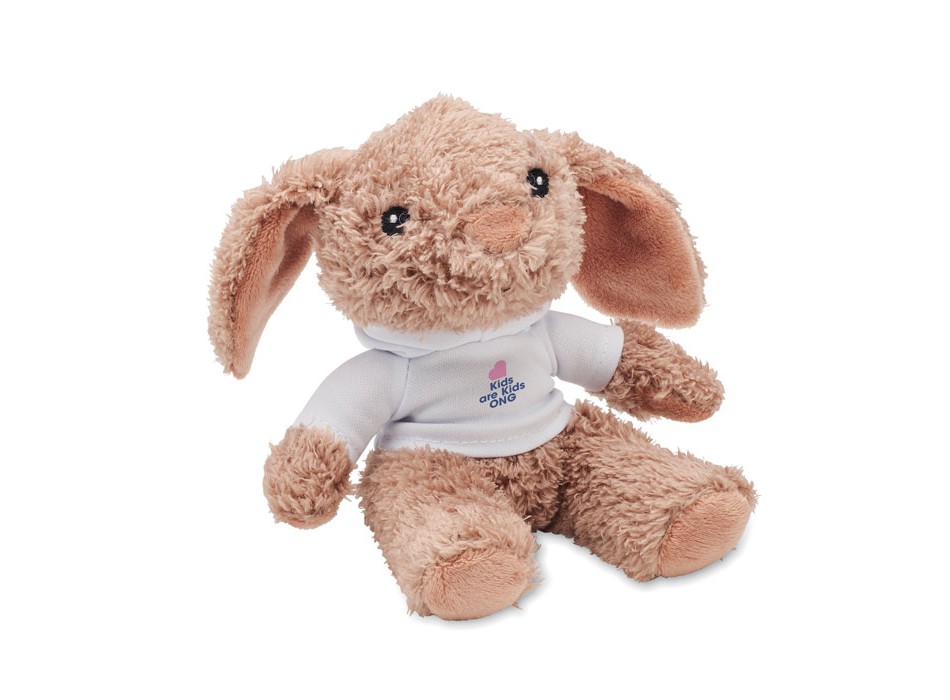BUNNY - Peluche coniglietto con felpa FullGadgets.com