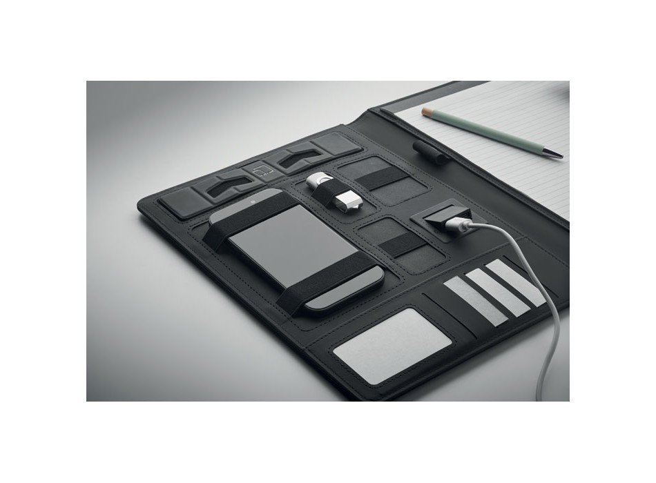 BURGUS - Cartella A4 con caricatore wireles FullGadgets.com