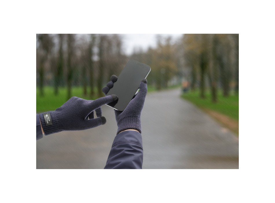 BURROW. Guanti in poliestere riciclato (100% rPET), con punta touch FullGadgets.com