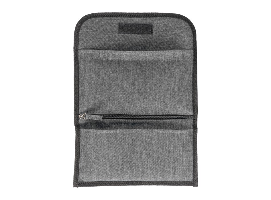 Busta porta documenti viaggio in poliestere 900D melange FullGadgets.com