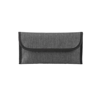 Busta porta documenti viaggio in poliestere 900D melange FullGadgets.com