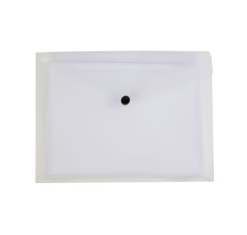 Busta portadocumenti in PP 150 con 1 tasca e chiusura a clip (A5), con soffietto FullGadgets.com