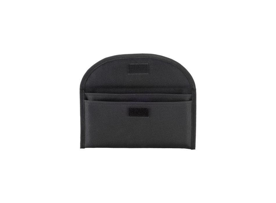 Bustina portadocumenti in poliestere 600D con due tasche e chiusura con velcro FullGadgets.com