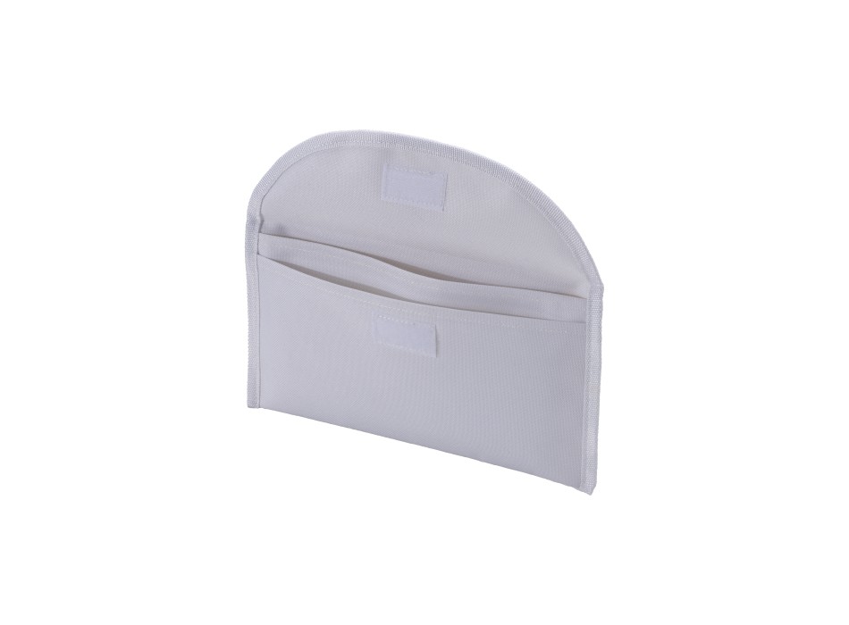 Bustina portadocumenti in poliestere 600D con due tasche e chiusura con velcro FullGadgets.com