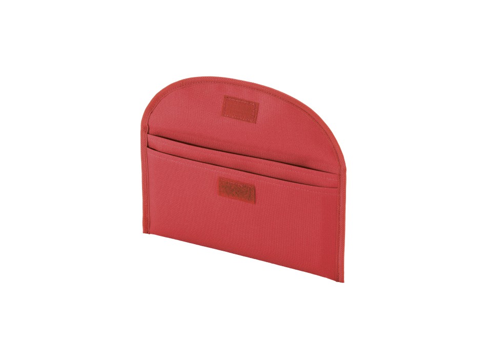 Bustina portadocumenti in poliestere 600D con due tasche e chiusura con velcro FullGadgets.com