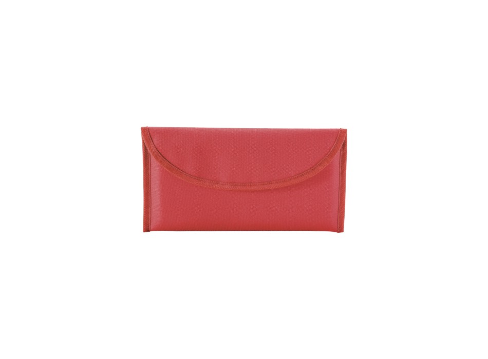 Bustina portadocumenti in poliestere 600D con due tasche e chiusura con velcro FullGadgets.com