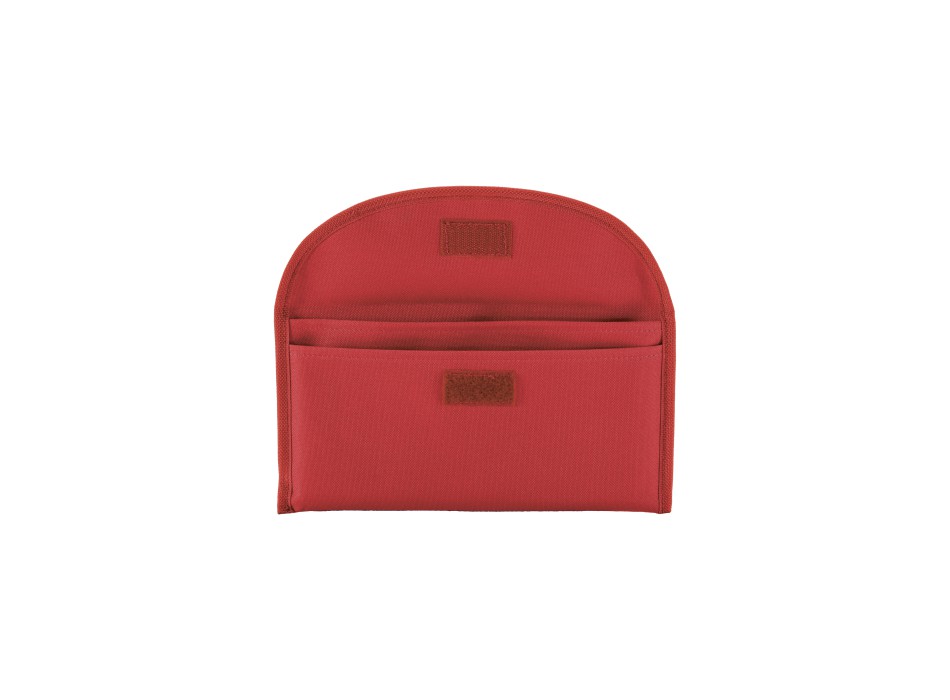 Bustina portadocumenti in poliestere 600D con due tasche e chiusura con velcro FullGadgets.com