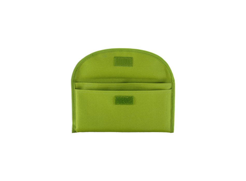 Bustina portadocumenti in poliestere 600D con due tasche e chiusura con velcro FullGadgets.com