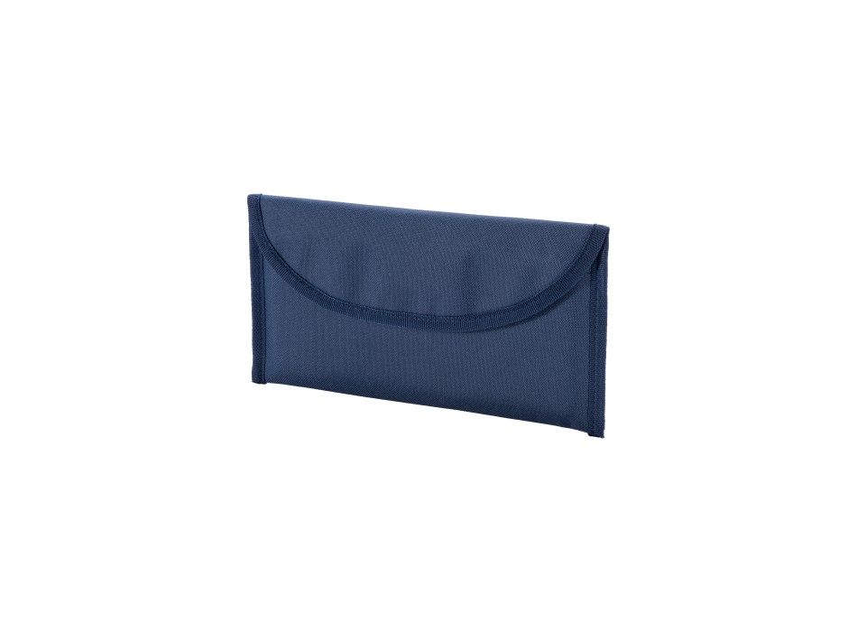 Bustina portadocumenti in poliestere 600D con due tasche e chiusura con velcro FullGadgets.com