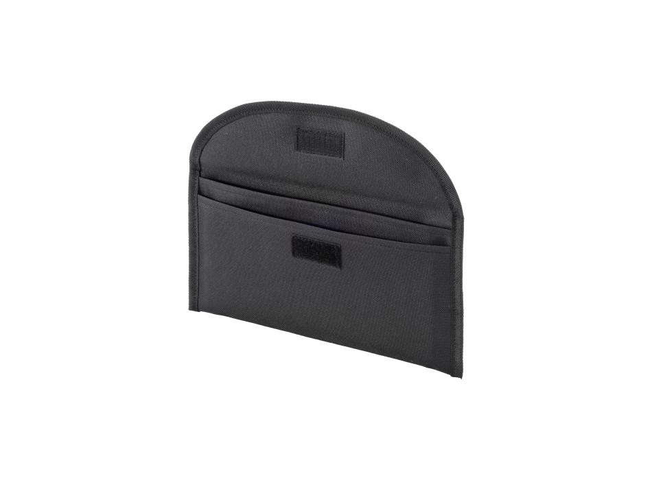 Bustina portadocumenti in poliestere 600D con due tasche e chiusura con velcro FullGadgets.com