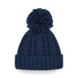 Cable Knit Melange Beanie FullGadgets.com