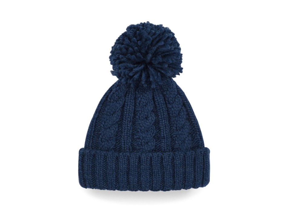 Cable Knit Melange Beanie FullGadgets.com
