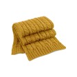 Cable Knit Melange Scarf FullGadgets.com