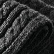 Cable Knit Melange Scarf100%A FullGadgets.com
