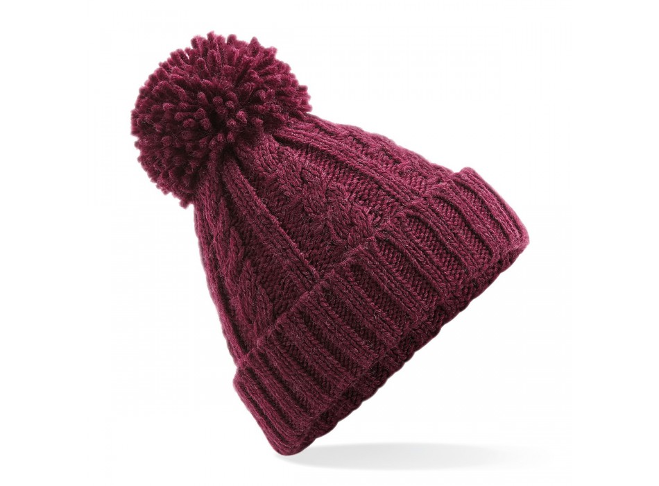 Cable Melange Beanie 100%A FullGadgets.com