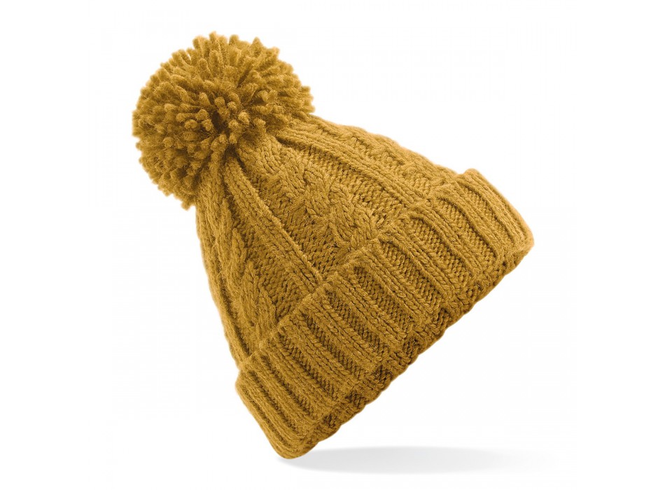 Cable Melange Beanie 100%A FullGadgets.com