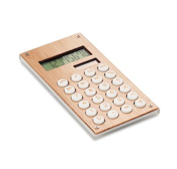 CALCUBAM - Calcolatrice in bamboo FullGadgets.com