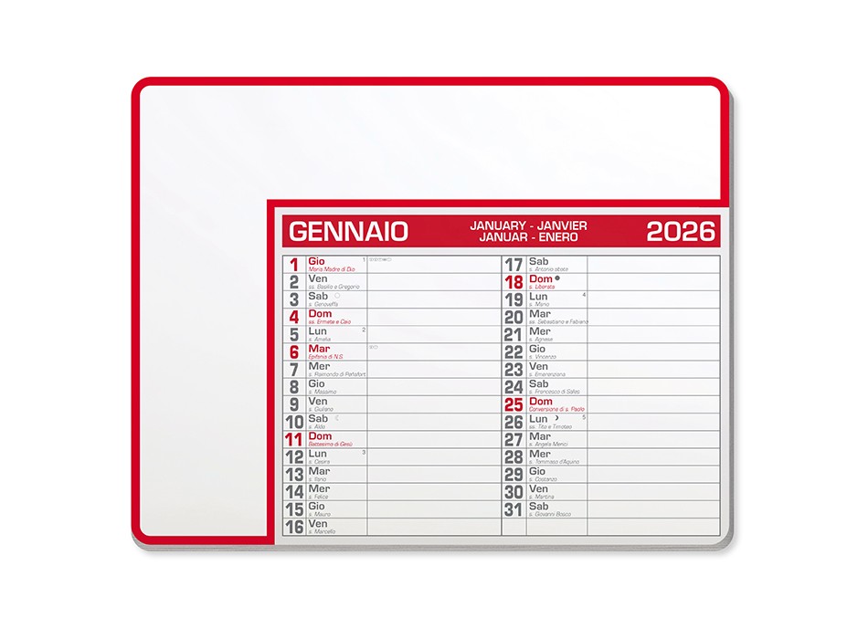 CALENDAR PAD EDGE FullGadgets.com