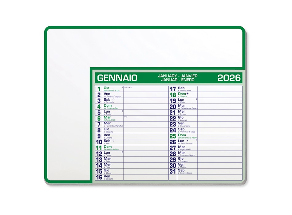 CALENDAR PAD EDGE FullGadgets.com