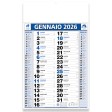 Calendario 2026 da muro mensile bicolore, 12 fogli, su carta patinata, termosaldato FullGadgets.com