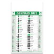 Calendario 2026 da muro mensile bicolore, 12 fogli, su carta patinata, termosaldato FullGadgets.com