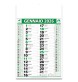 Calendario 2026 da muro mensile bicolore, 12 fogli, su carta patinata, termosaldato FullGadgets.com