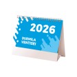 Calendario 2026 da tavolo mensile bicolore, 13 fogli su carta patinata opaca FullGadgets.com