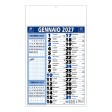 Calendario 2027 da muro mensile bicolore, 12 fogli, su carta patinata, termosaldato FullGadgets.com