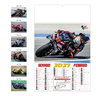 Calendario 2027 da parete mensile, 6 fogli illustrati in carta patinata da 130 g/m FullGadgets.com