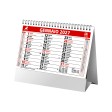 Calendario 2027 da tavolo mensile bicolore, 13 fogli su carta patinata opaca FullGadgets.com