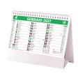 Calendario 2027 da tavolo mensile bicolore, 13 fogli su carta patinata opaca FullGadgets.com