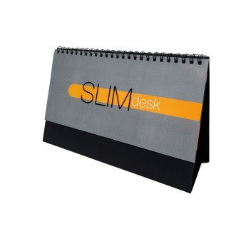 Calendario 2027 da tavolo mensile in cartoncino nero da 300 g/m2 FullGadgets.com