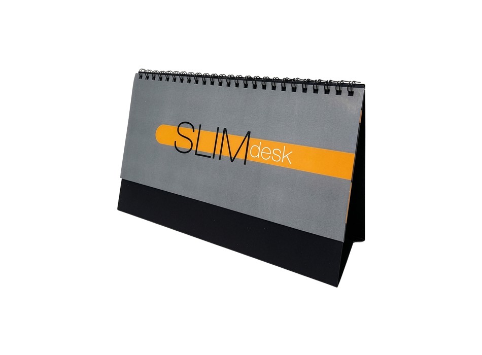 Calendario 2027 da tavolo mensile in cartoncino nero da 300 g/m2 FullGadgets.com