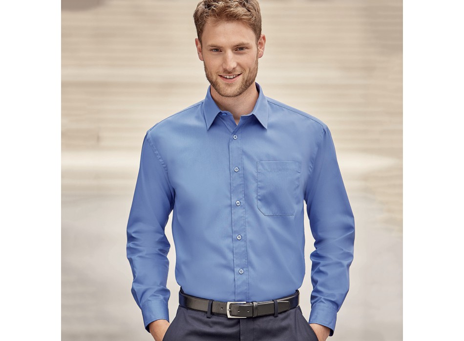 CAM UOMO POPELINE M/L 100%C FullGadgets.com