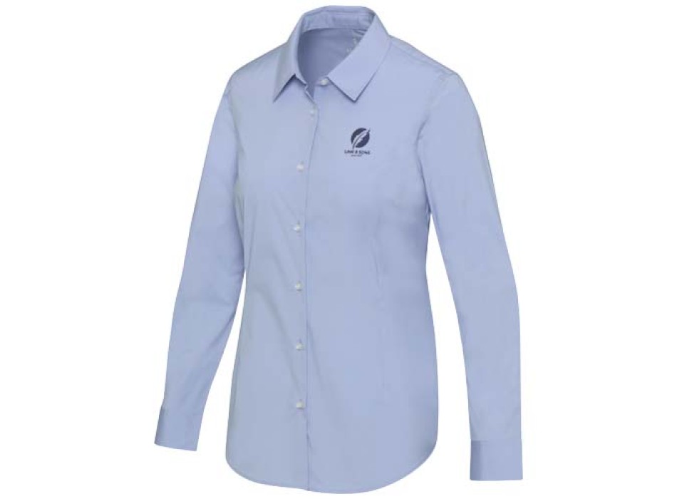 Camicia in tessuto di popeline da donna Carnelian FullGadgets.com