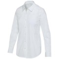 Camicia in tessuto di popeline da donna Carnelian