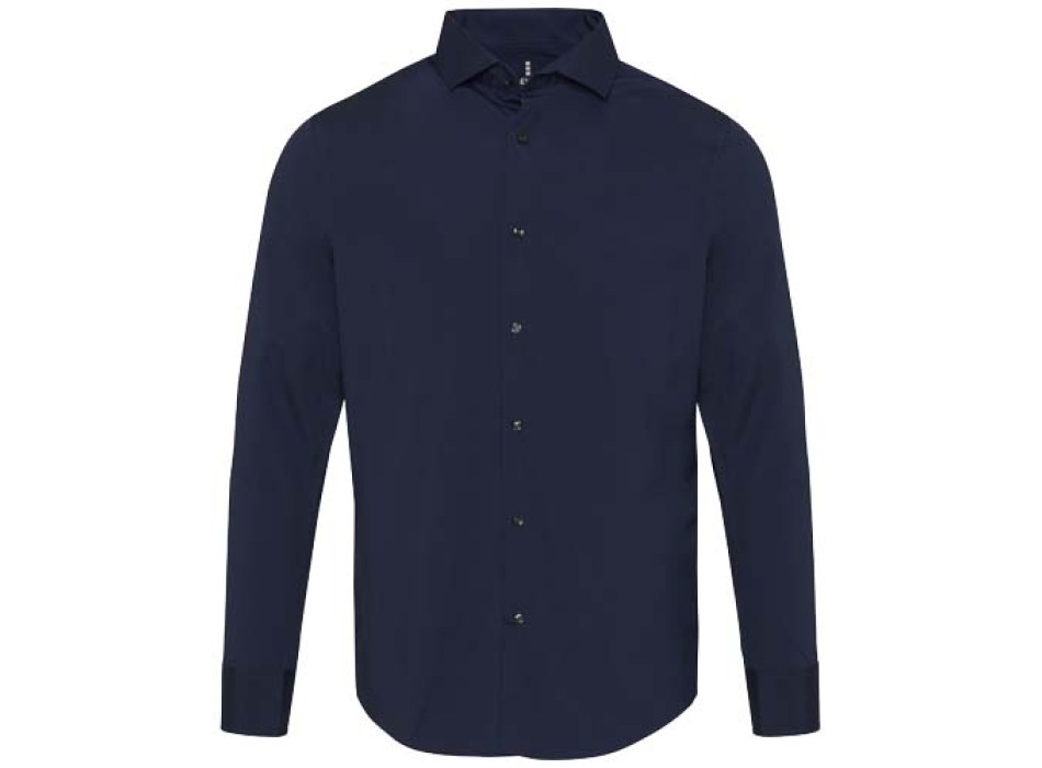 Camicia in tessuto di popeline da uomo Carnelian FullGadgets.com