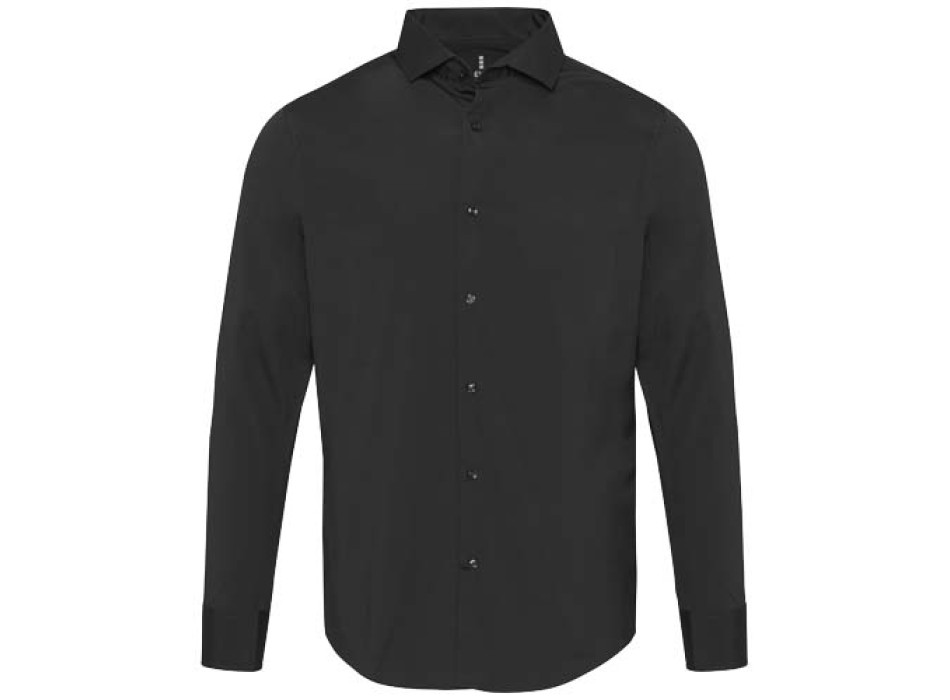 Camicia in tessuto di popeline da uomo Carnelian FullGadgets.com