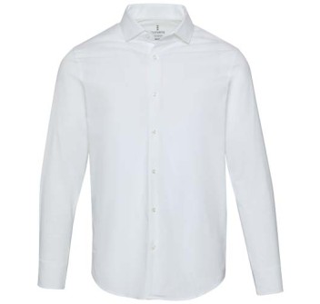 Camicia in tessuto di popeline da uomo Carnelian FullGadgets.com