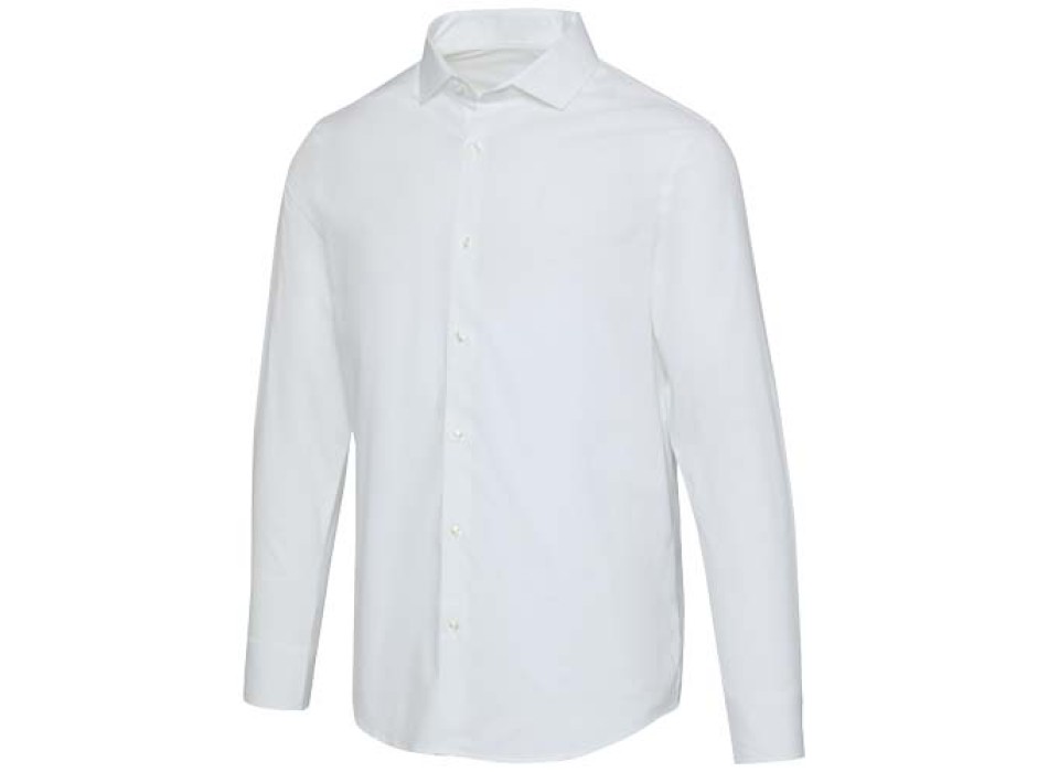 Camicia in tessuto di popeline da uomo Carnelian FullGadgets.com