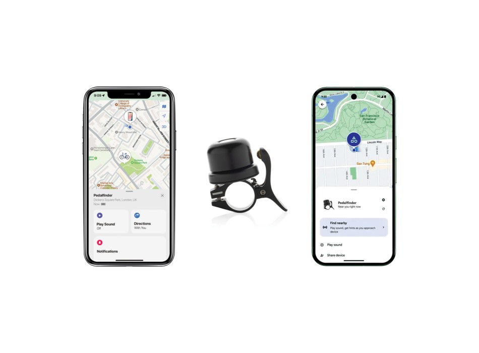 Campanello bicicletta finder Bike Dual RCS FullGadgets.com