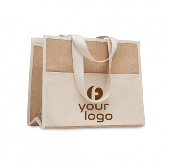 CAMPO DE GELI - Shopper in tela e juta FullGadgets.com