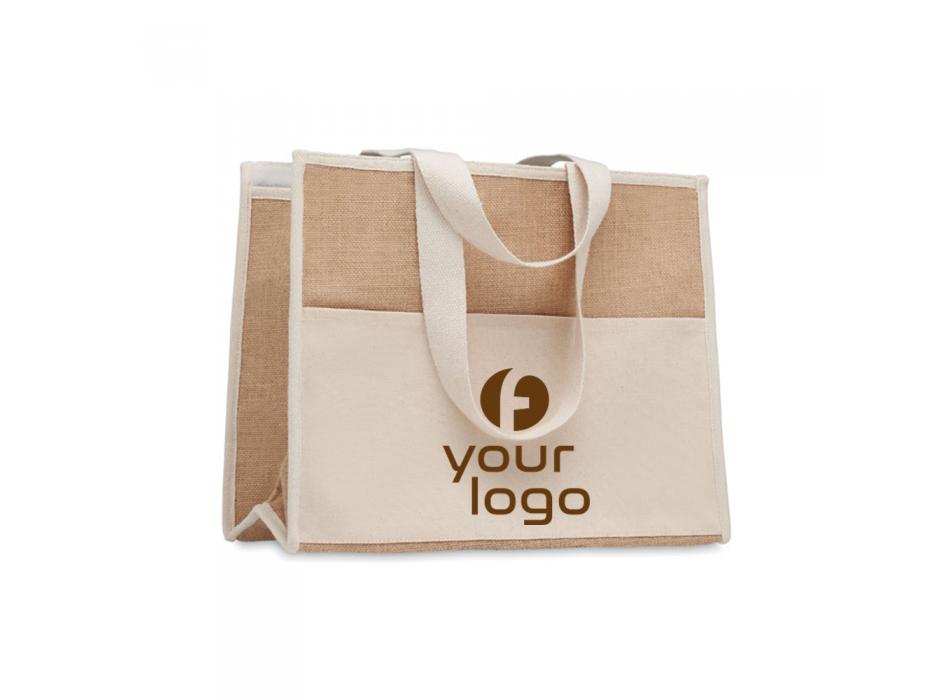 CAMPO DE GELI - Shopper in tela e juta FullGadgets.com