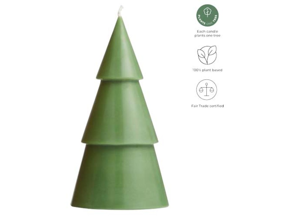 Candela a forma di albero di Natale - formato grande Originalhome FullGadgets.com