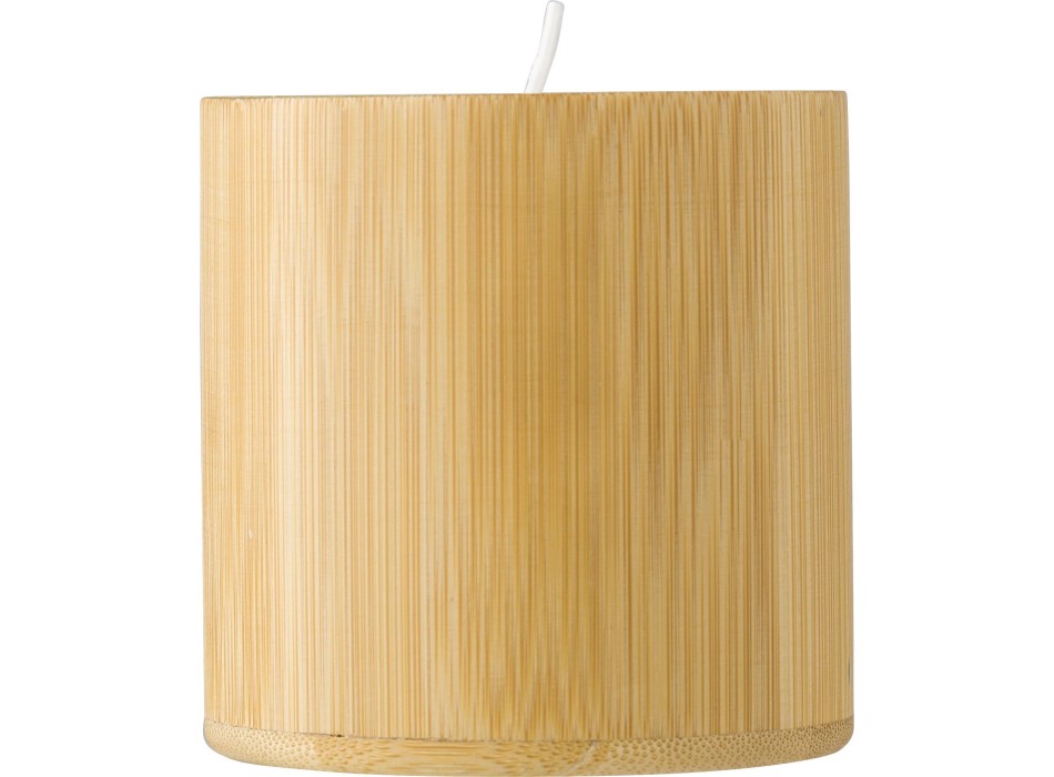 Candela in bambù con cera vegetale Eli FullGadgets.com