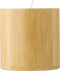 Candela in bambù con cera vegetale Eli