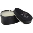 Candela in scatola di latta a forma di cuore all'aroma di vaniglia Blissful FullGadgets.com